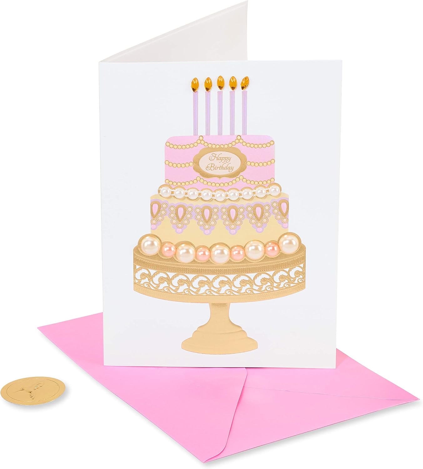 Papyrus Birthday Card for Her Pearl Birthday Cake Botswana | Ubuy